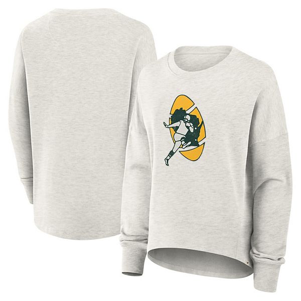 

Женский оверсайз свитшот heather gray green bay packers hometown Fanatics, Зеленый, Женский оверсайз свитшот heather gray green bay packers hometown Fanatics