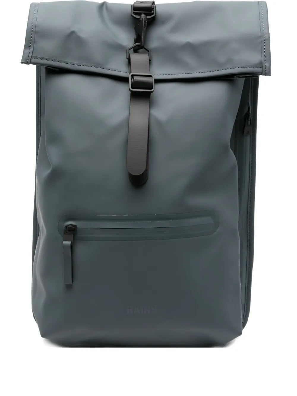 

Рюкзак с застежкой-скруткой Rains, серый