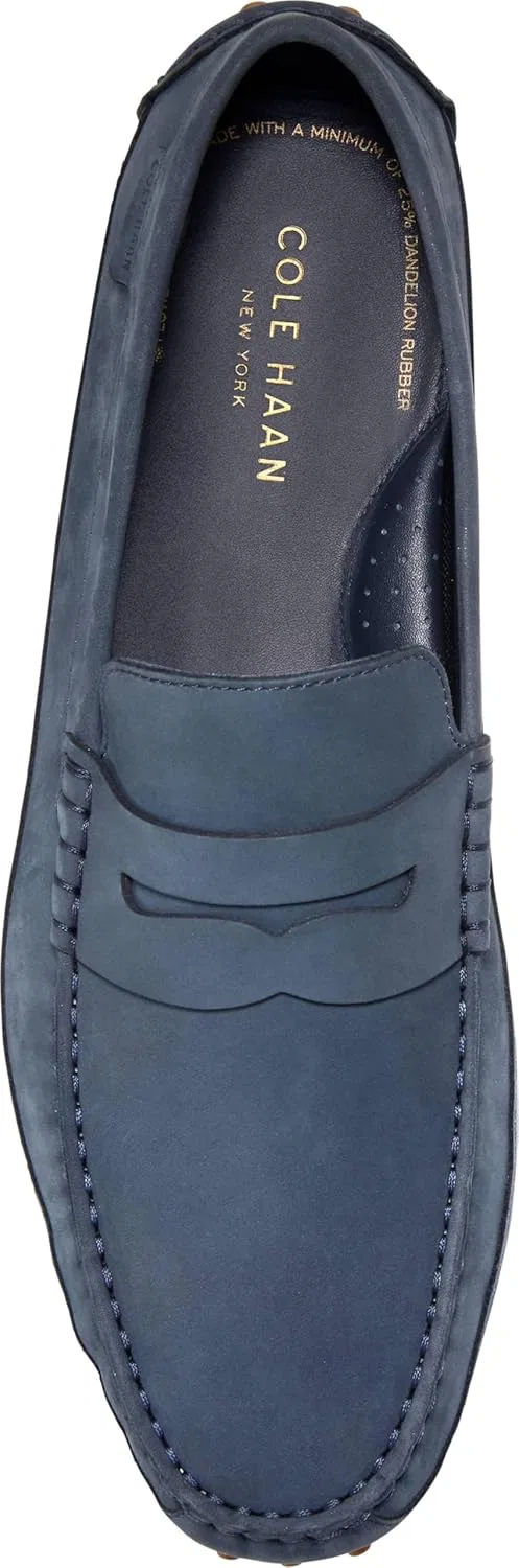 Лоферы пенни Cole Haan, Navy Blazer Nubuck/Gum — фото 3