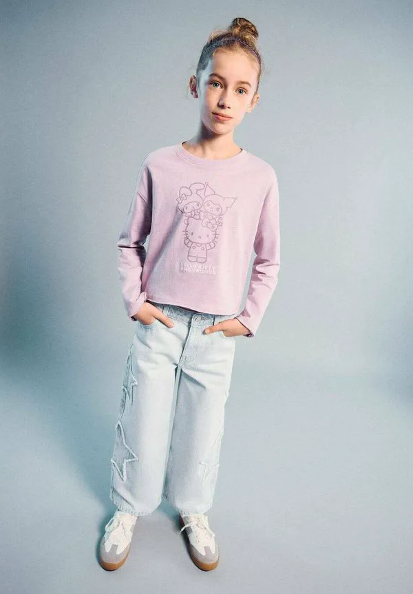 Детские джинсы-сигареты Mango Kids, Blue — фото 2