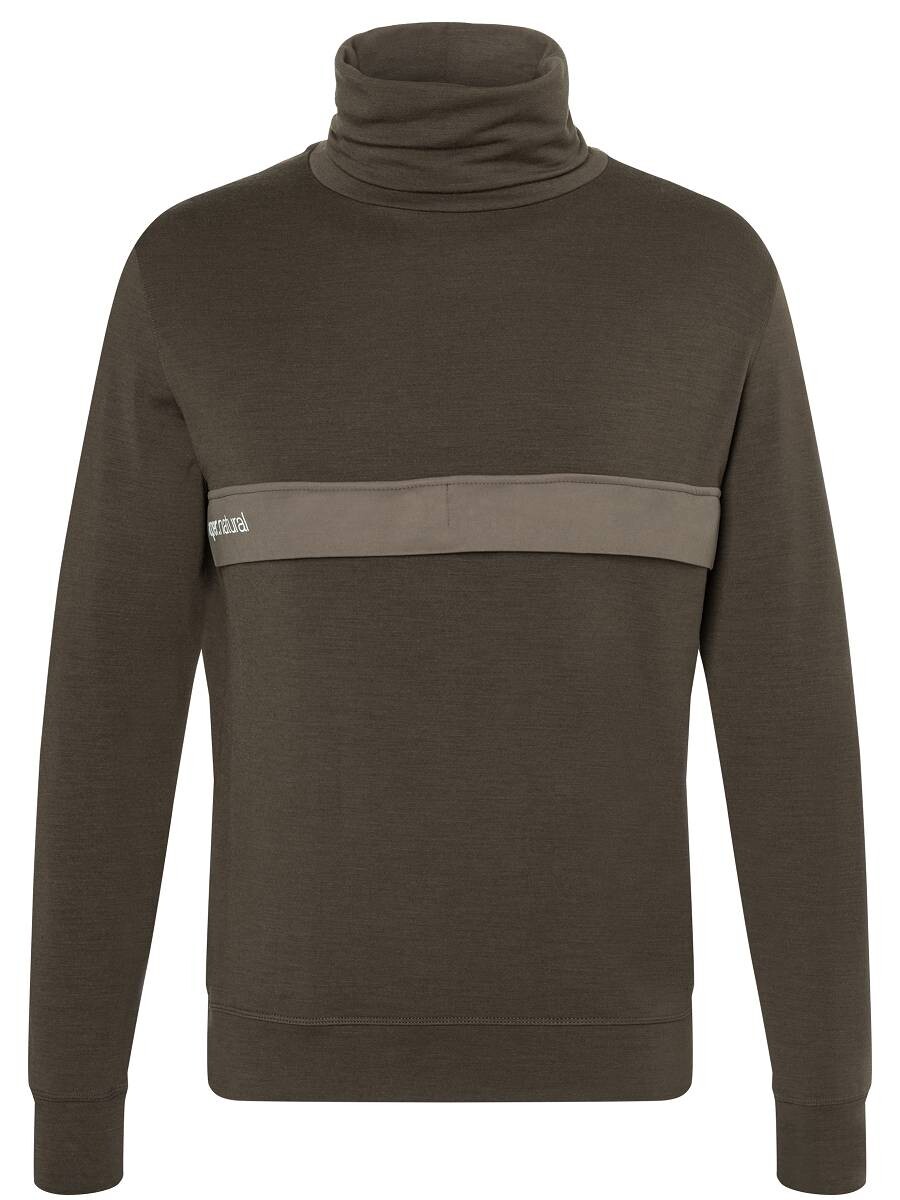 

Рубашка super.natural Merino Pullover, цвет dark