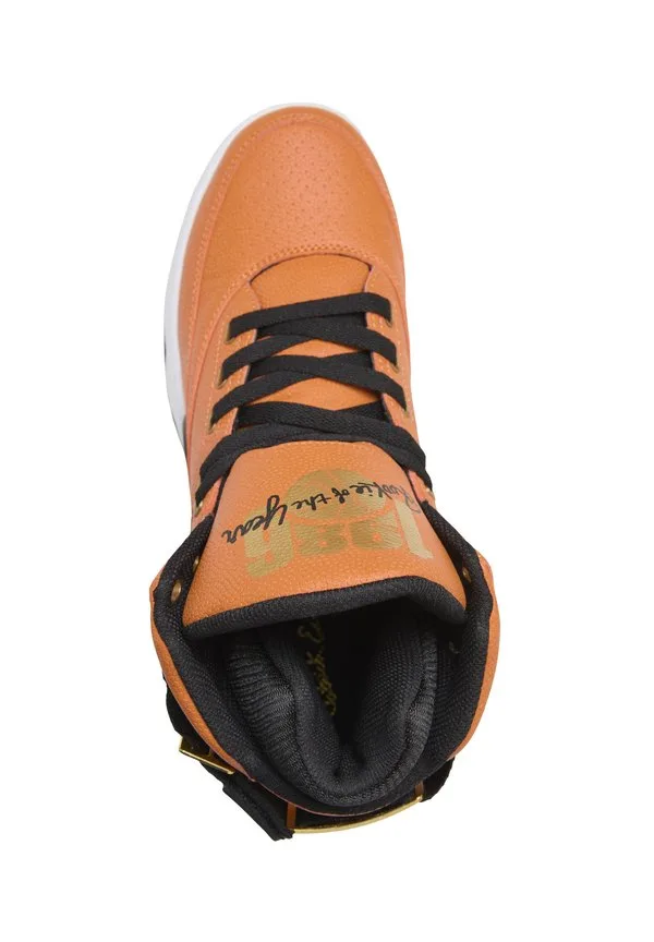 Кроссовки "новичок года 1986" Patrick Ewing, Orange/Black/White — фото 3
