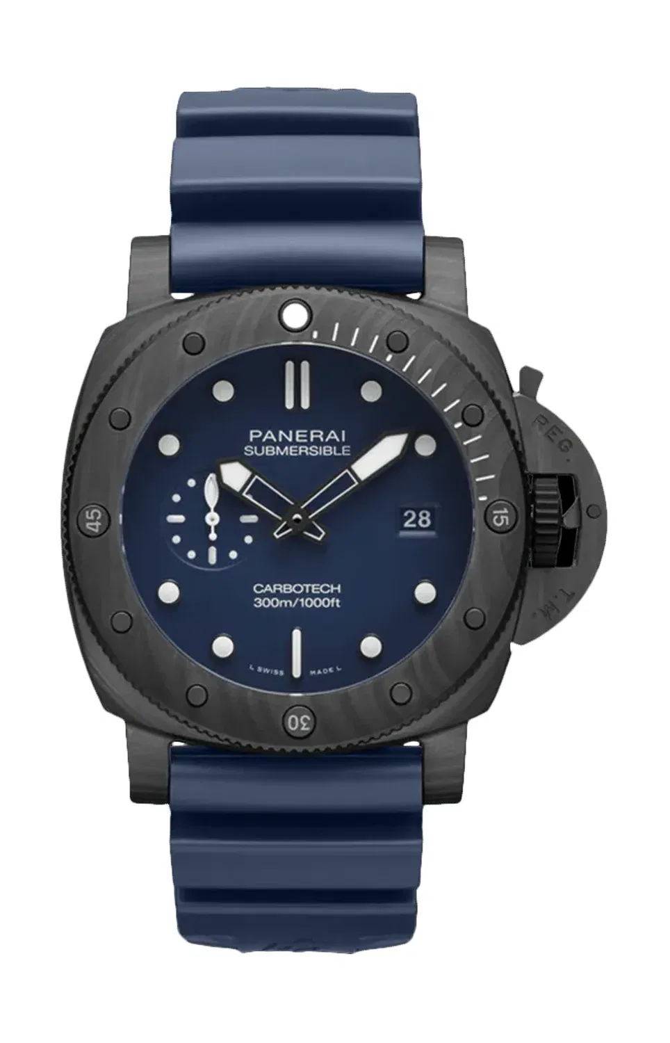 Сабмерсибле Куарантакваттро Карботек Блу Абиссо - PAM01597 PANERAI, синий