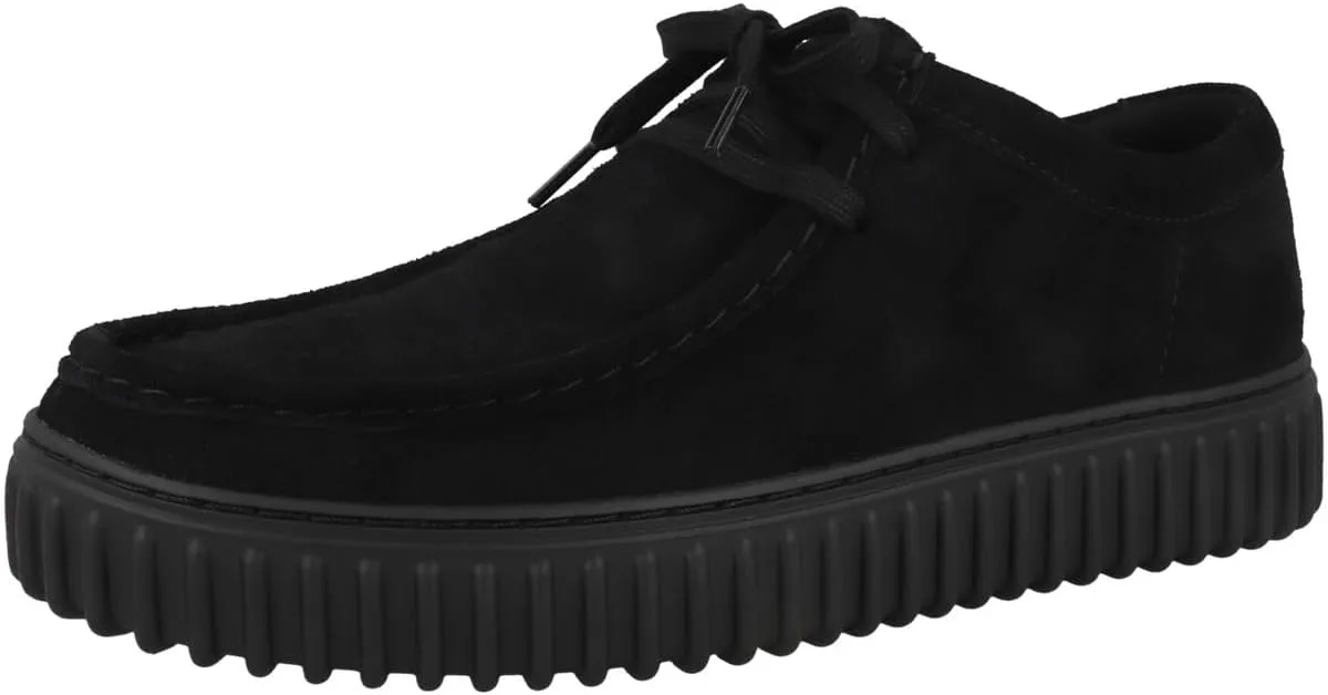 Мужские лоферы Clarks Torhill Lo, черный — фото 4