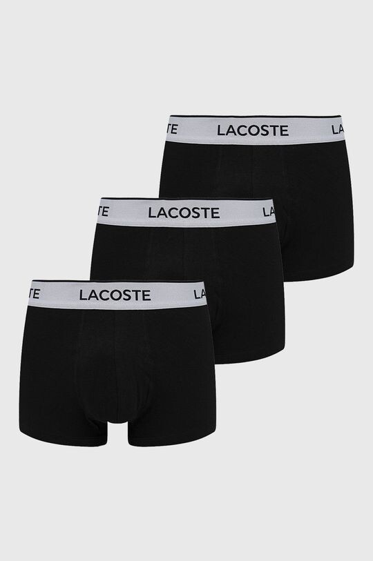

Шорты-боксеры (3 шт.) 5H8385 Lacoste, черный