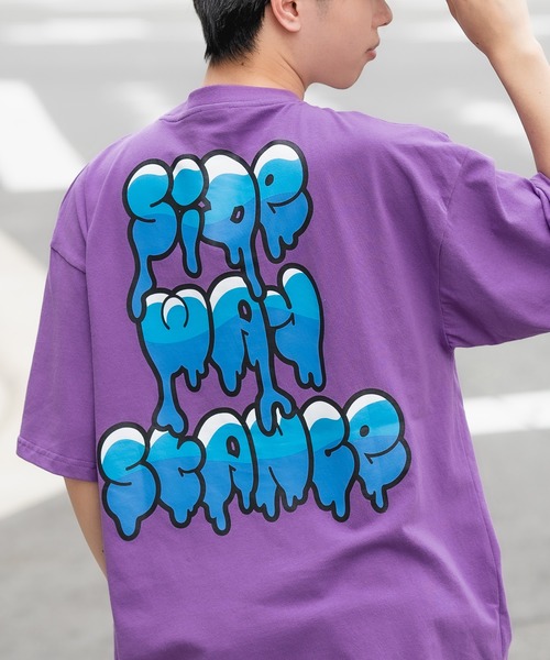 

SIDEWAY STANCE Футболка с короткими рукавами и графическим принтом Sideways Stance, фиолетовая