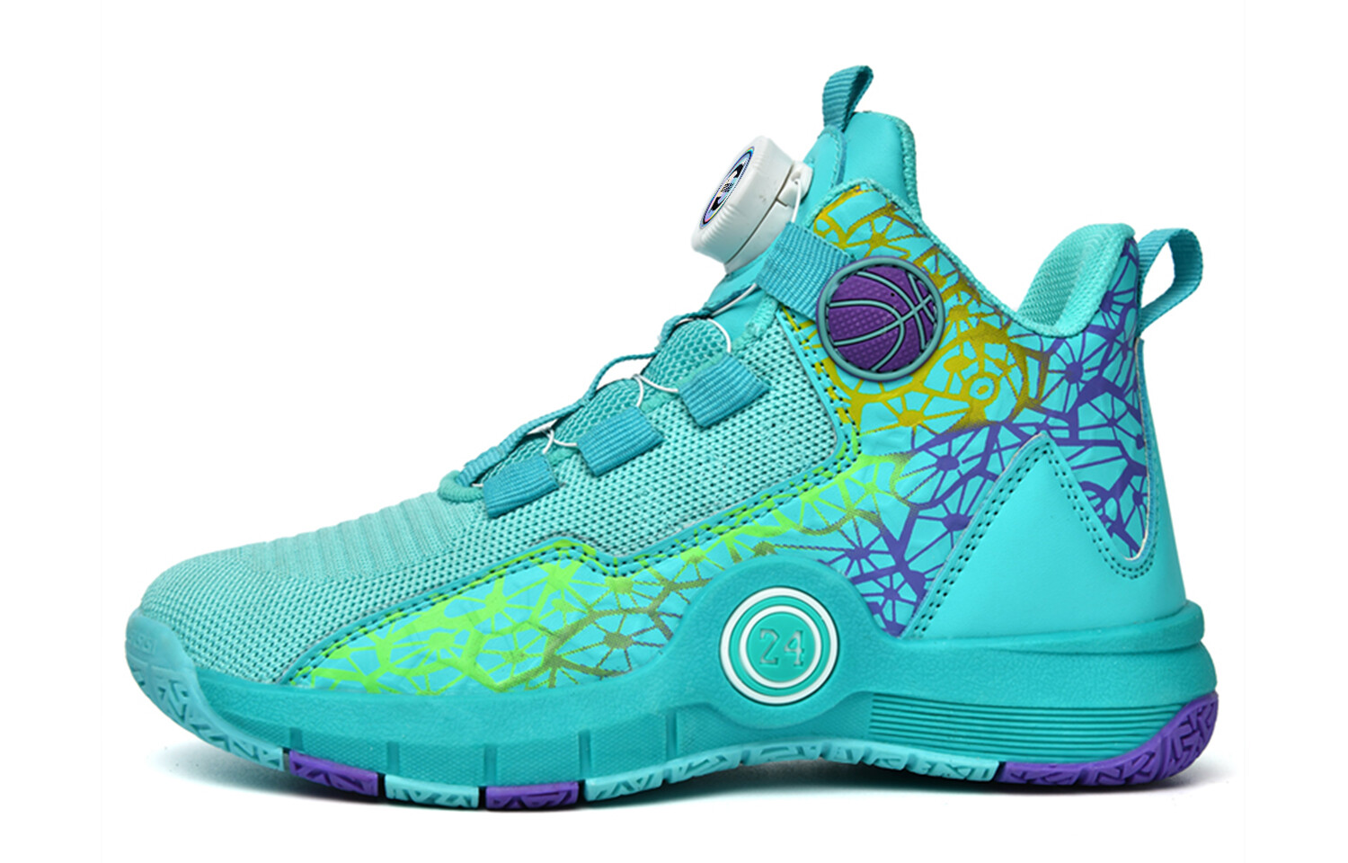 

Кроссовки IMAU Kids Basketball Shoes Kids, черный/синий