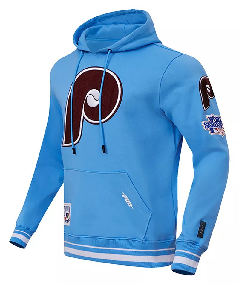 

Мужской флисовый пуловер с капюшоном Pro Standard Philadelphia Phillies, синий