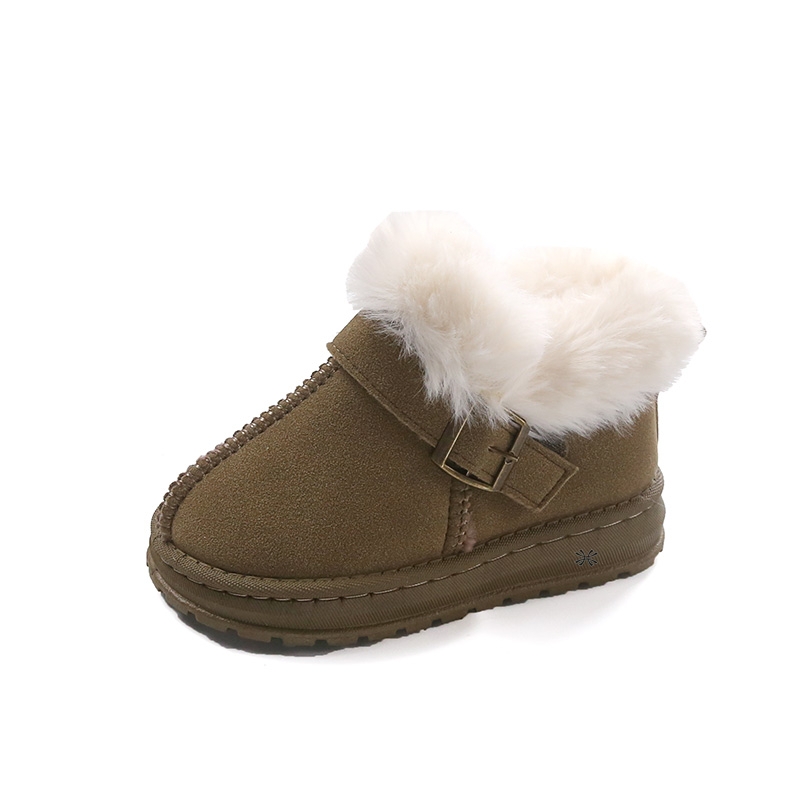 

Детские утепленные ботинки Kids YUZHAOLIN, коричневый