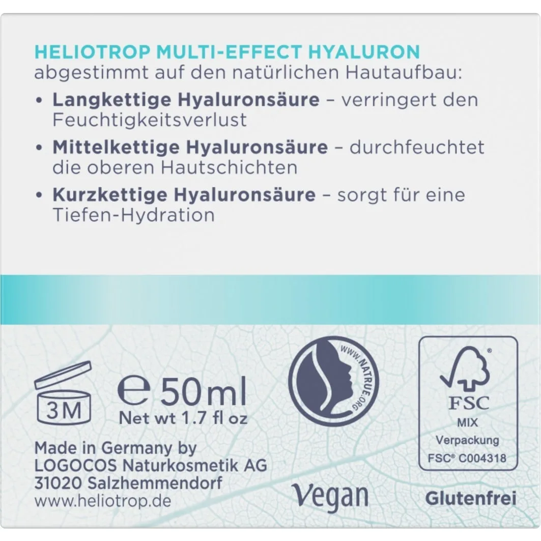 Масло для лица Heliotrop — Ночной с активной гиалуроновой кислотой и многофункциональным действием, 50 мл — фото 4