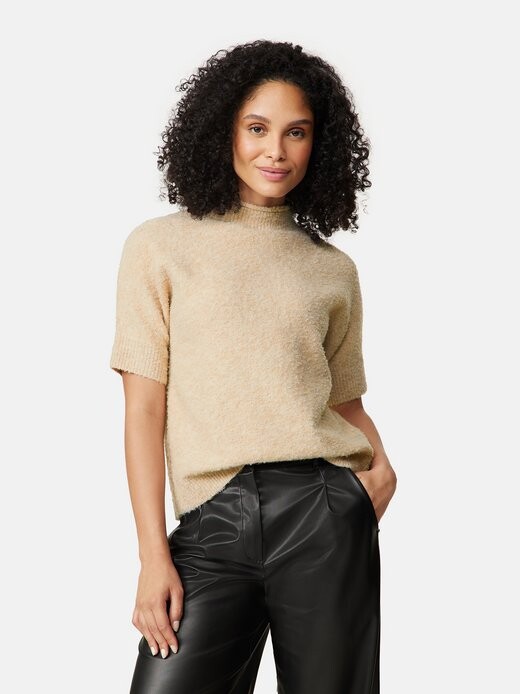 

Свитер с короткими рукавами Gerry Weber, коричневый