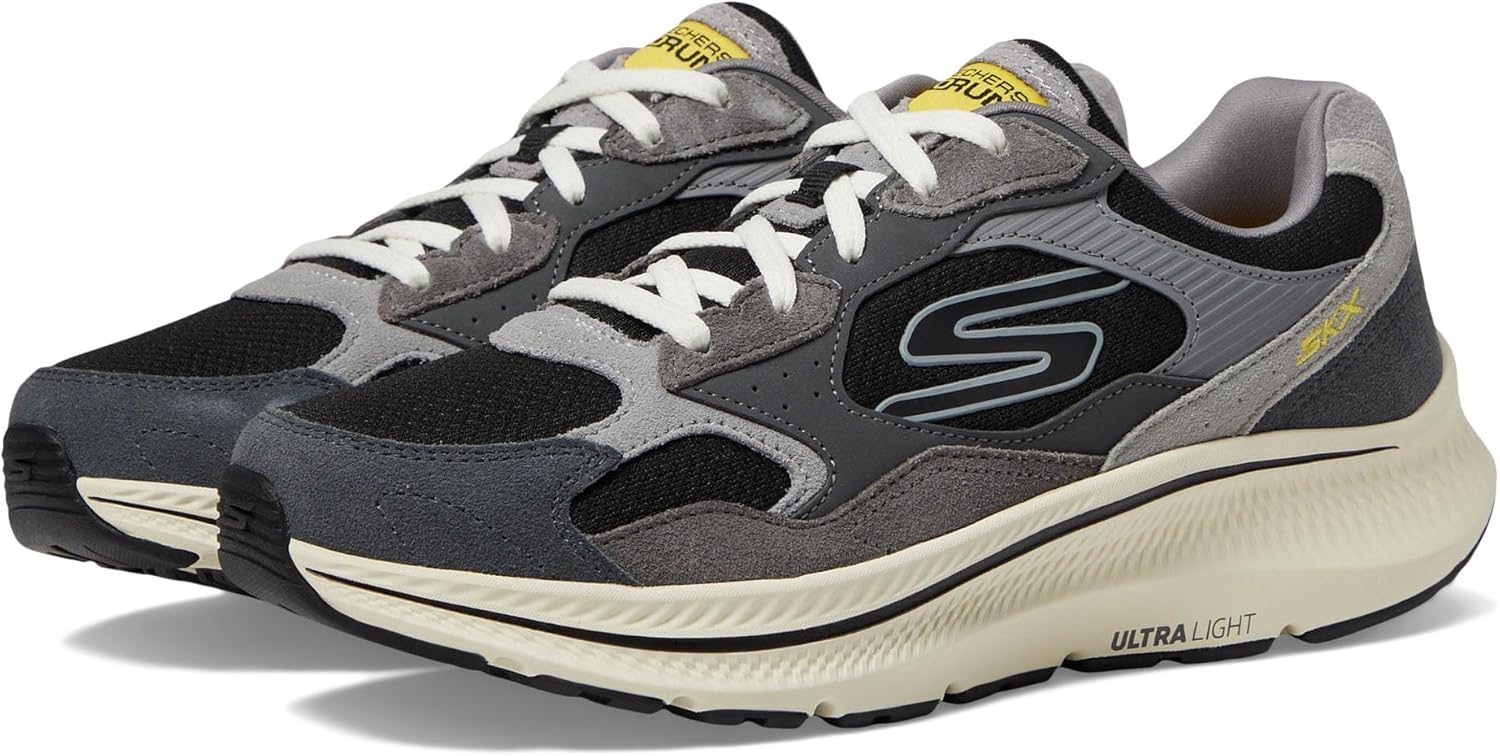 Мужские кроссовки Skechers Go Run Consistent 2.0 - ретро, черный/угольный — фото 2