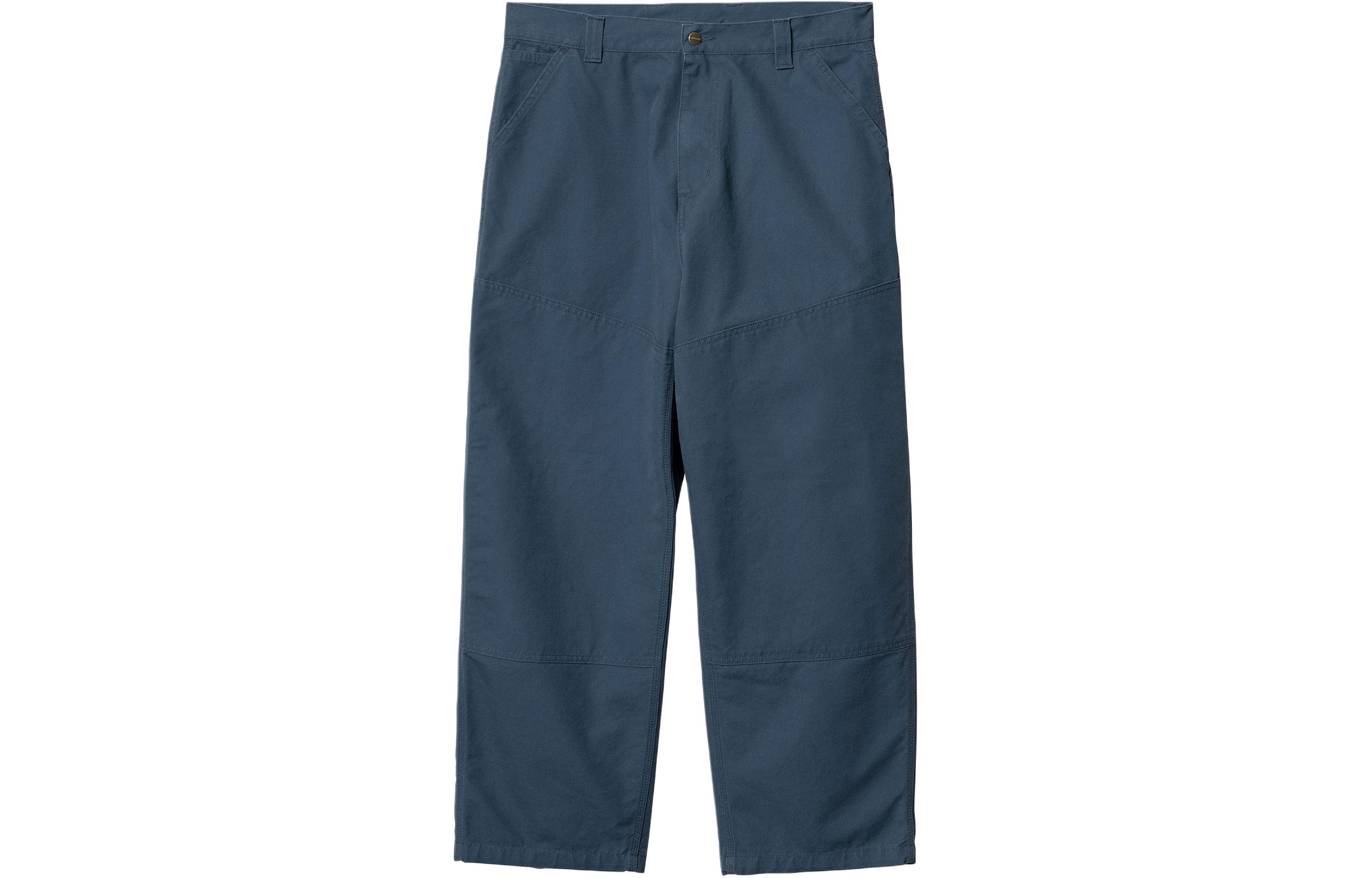 

Carhartt WIP Широкие брюки с двойной передней панелью SS24 Casual Pants Men's Blue