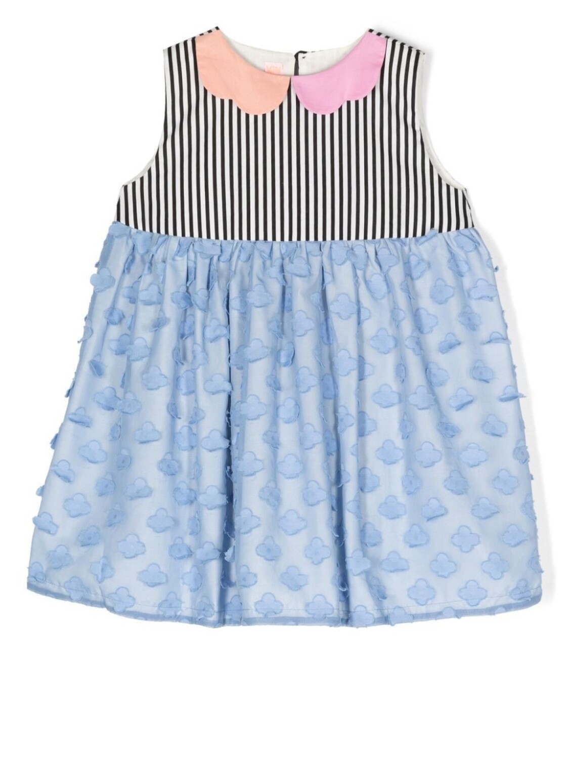 

Wauw Capow By Bangbang Hibiscus embroidered sleeveless dress, синий