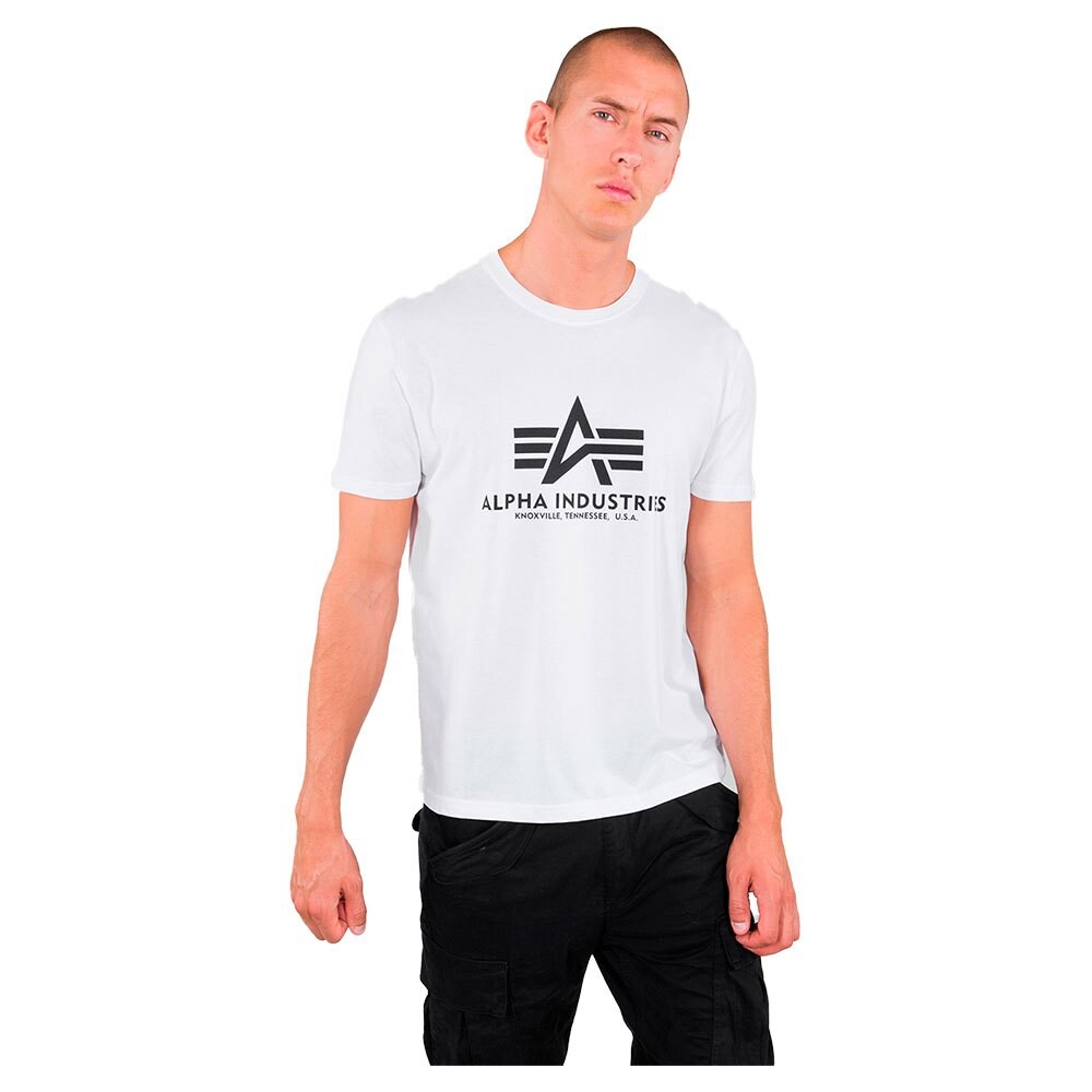 

Футболка с коротким рукавом Alpha Industries Basic, белый