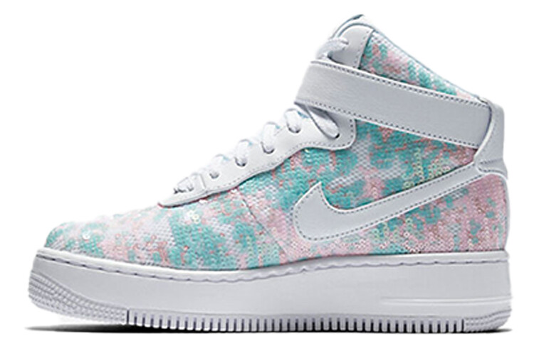 

Кроссовки Nike Air Force 1 Upstep High Glass Slipper Women's