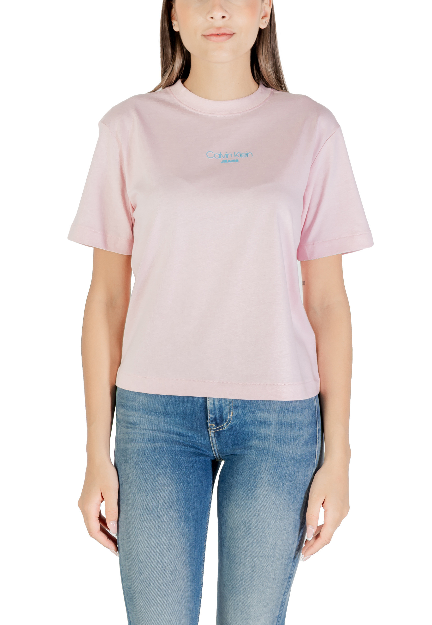 

Футболка Calvin Klein Jeans, розовый