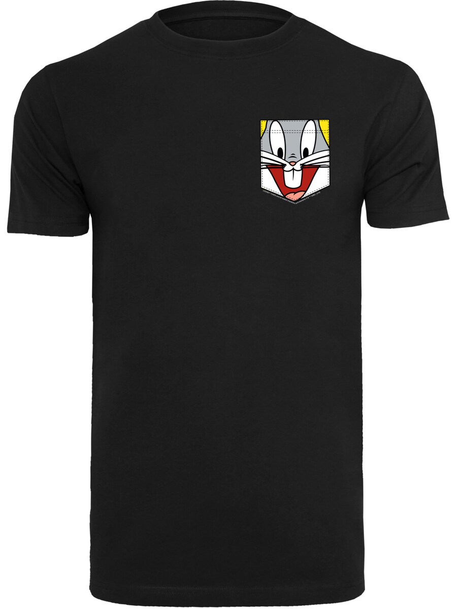 

Рубашка F4NT4STIC Looney Tunes Bugs Bunny Face, черный