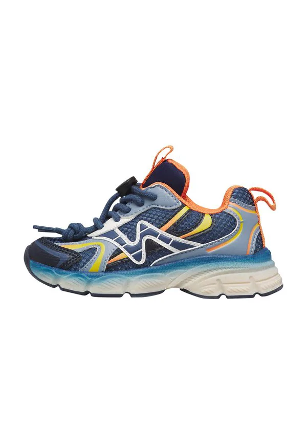 Кроссовки для первых шагов wave Naturino, Marineblau-Orange