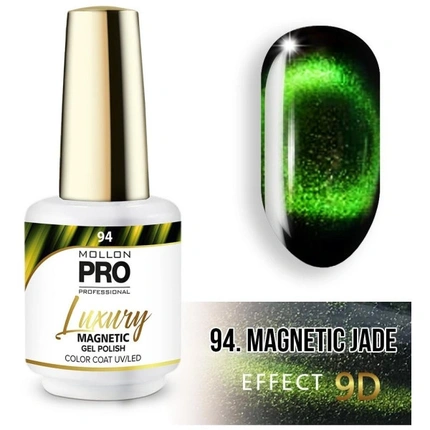 

Mol Luxury 94 Magnetic 9d - полуперманентный лак для ногтей Mollon Pro