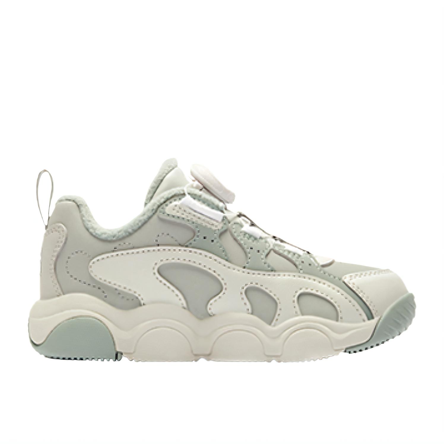 Низкие детские баскетбольные кроссовки с амортизацией mercury gray/mist pearl gray kids FILA KIDS, серый — фото 2