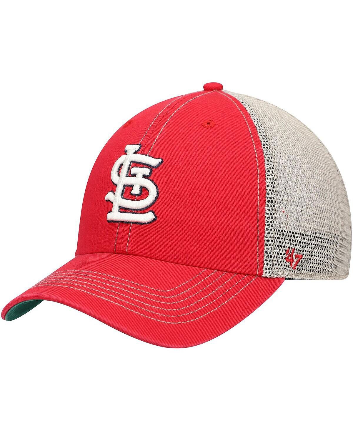 

Мужская красная кепка St. Louis Cardinals Trawler Clean Up Trucker Snapback '47 '47 Brand