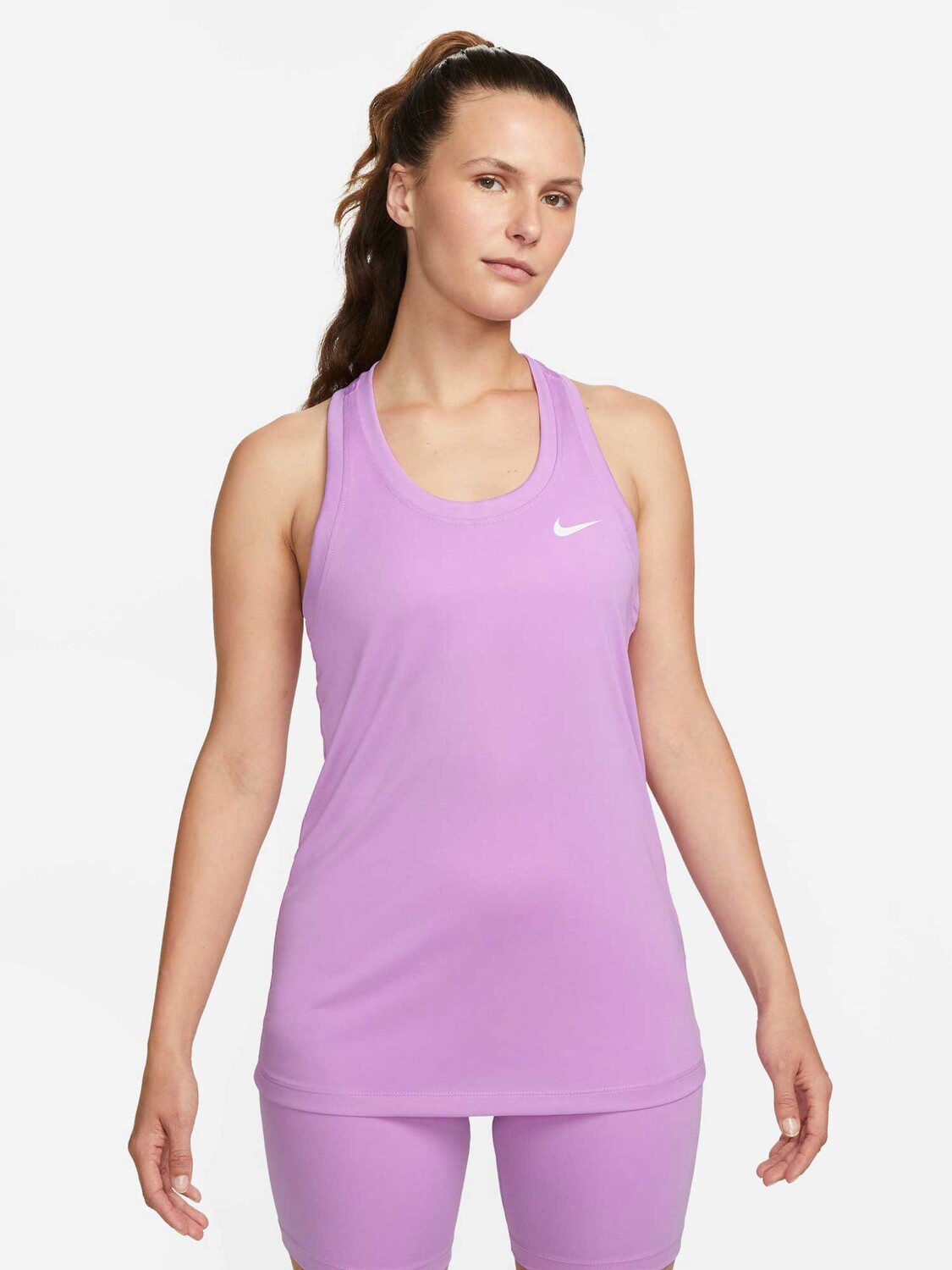 

Майка Nike W NK DF RLGD RCR TANK, фиолетовый