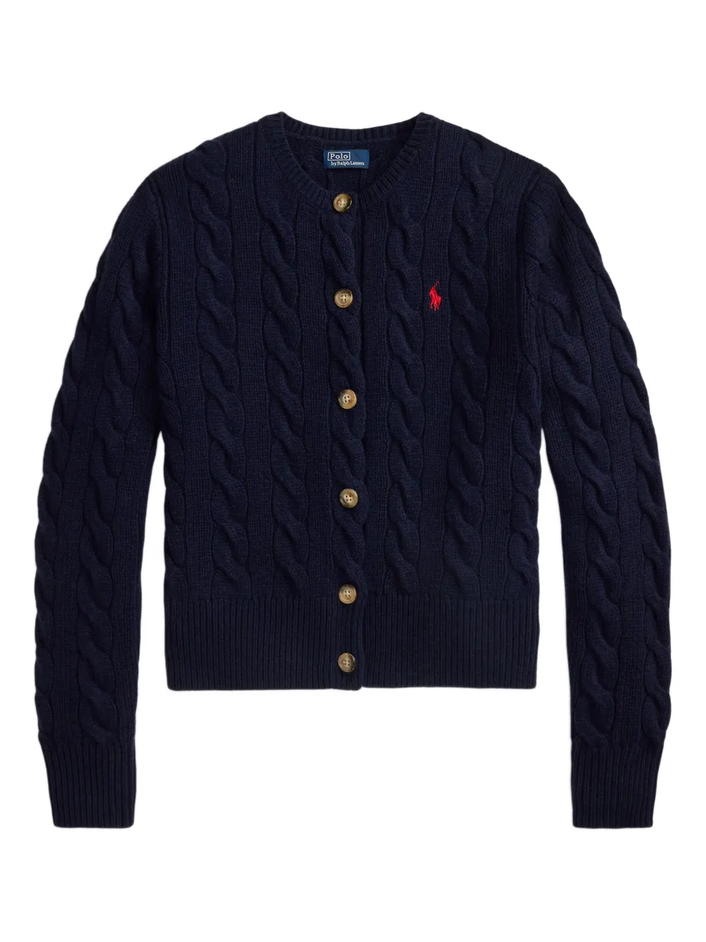 

Кардиган с косами POLO RALPH LAUREN, синий