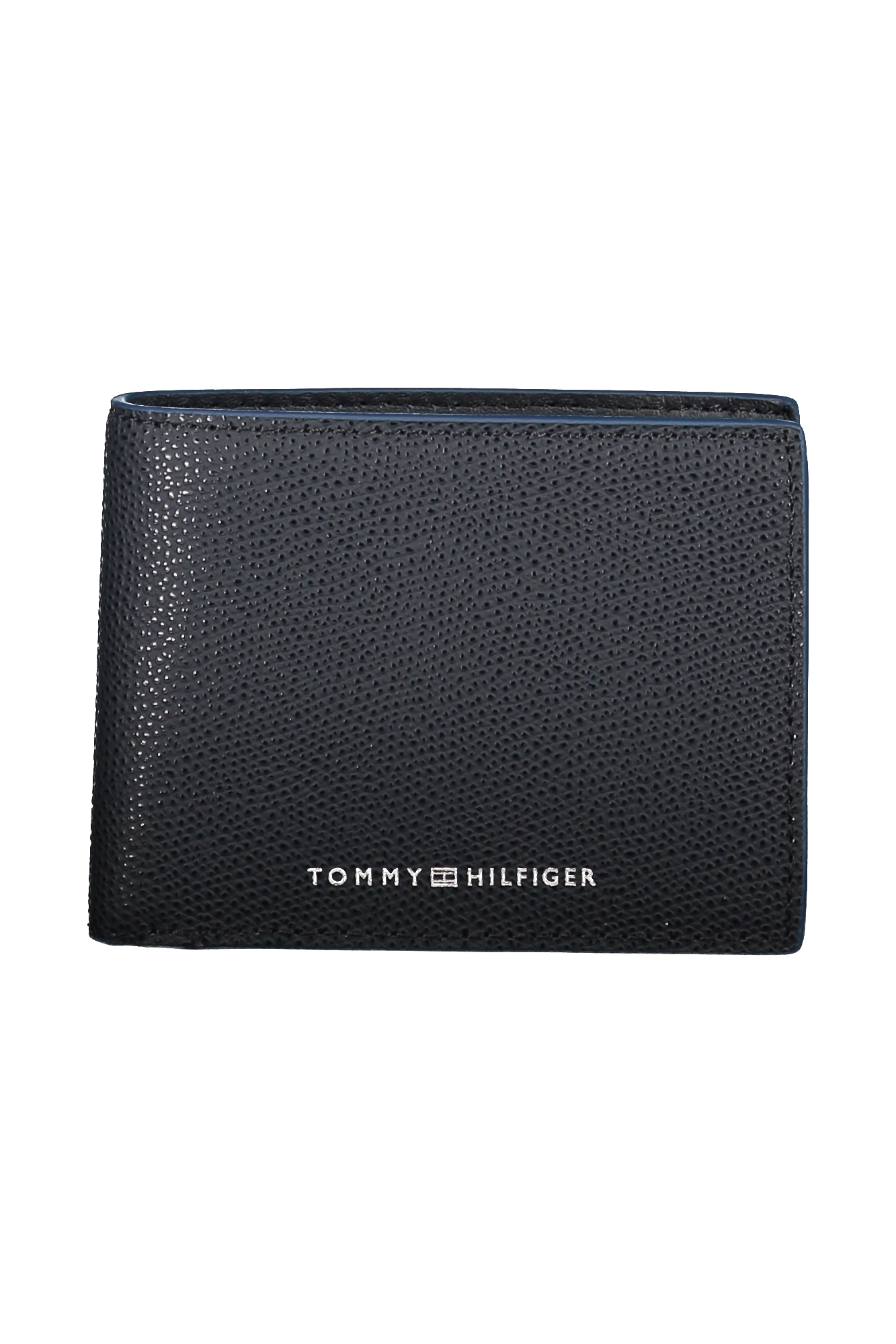 

Кошелек мужской Tommy Hilfiger кожаный окантовкой, синий