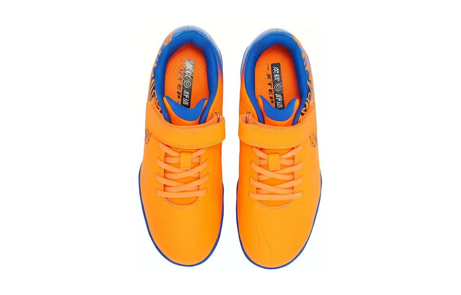 Детские футбольные бутсы GS Low-top Orange Xtep, цвет Orange — фото 2