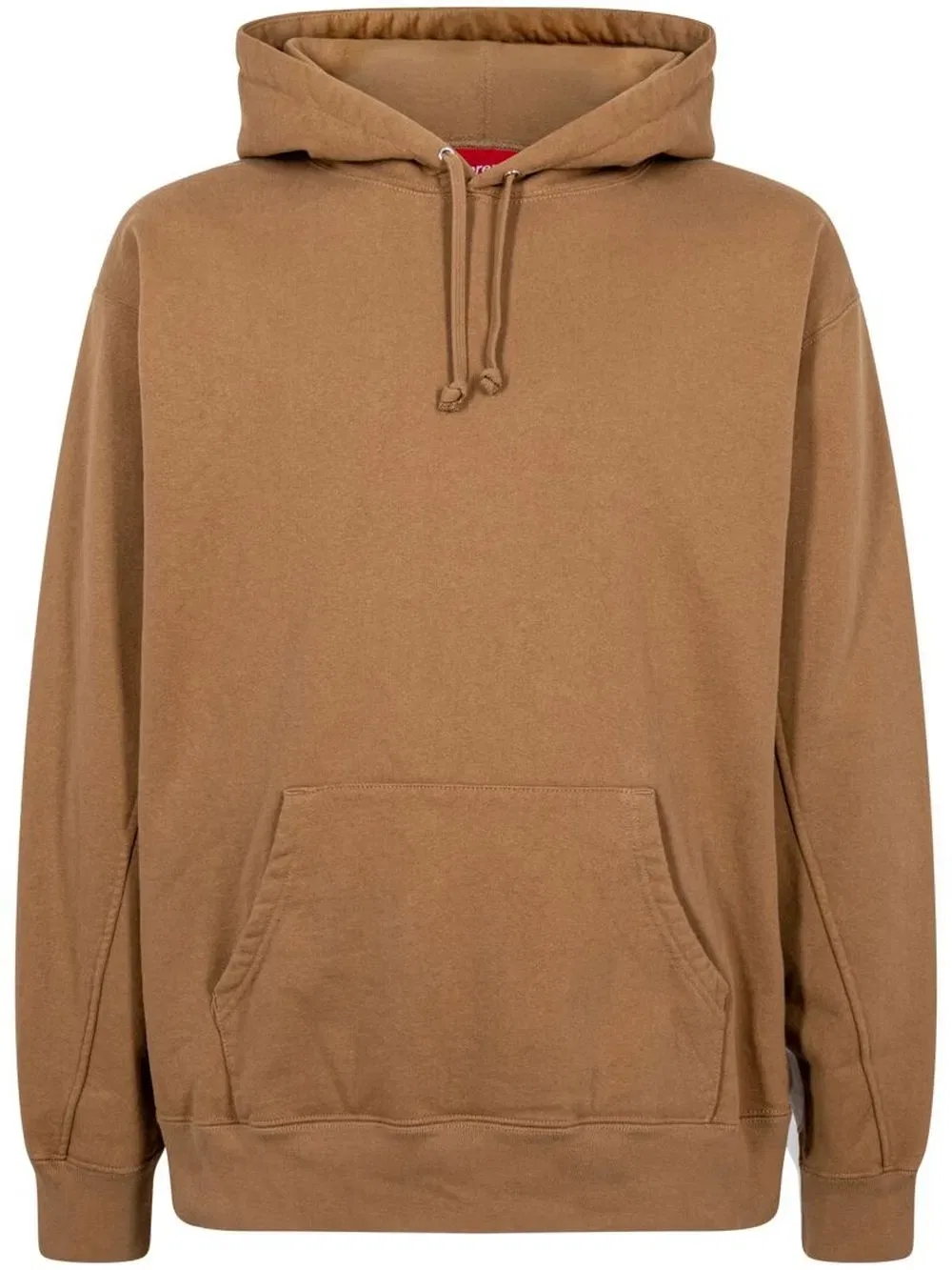Худи с укороченными панелями Supreme, коричневый