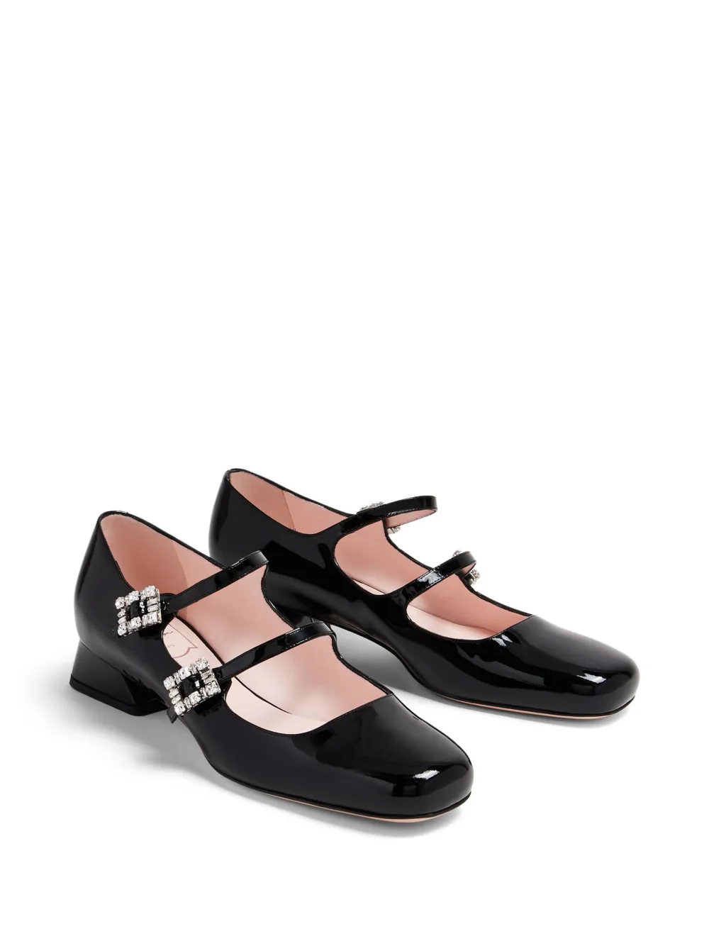 Туфли Trés Vivier с кристаллами Roger Vivier, черный — фото 4