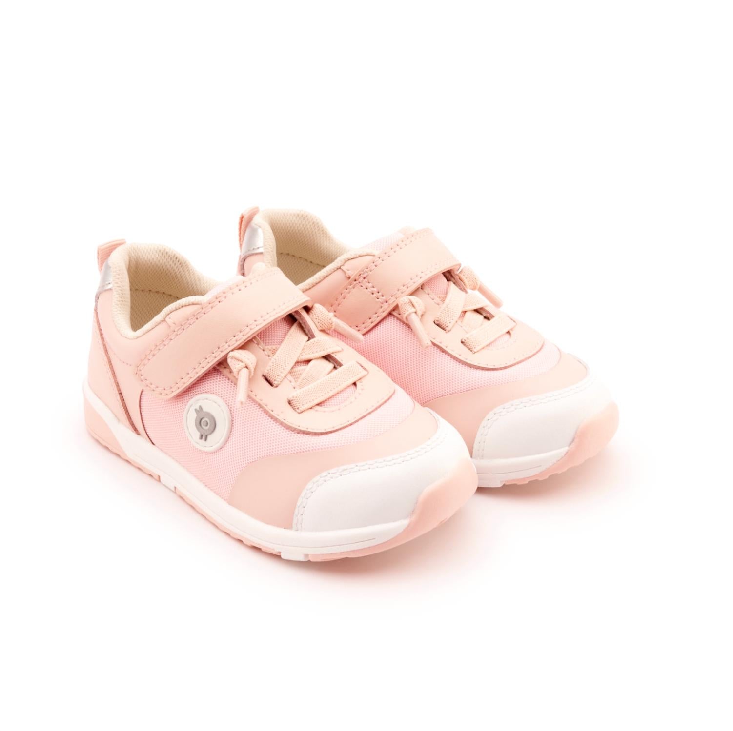 

Кроссовки Kix для девочек Team в цвете Powder Pink/Silver/White Old Soles