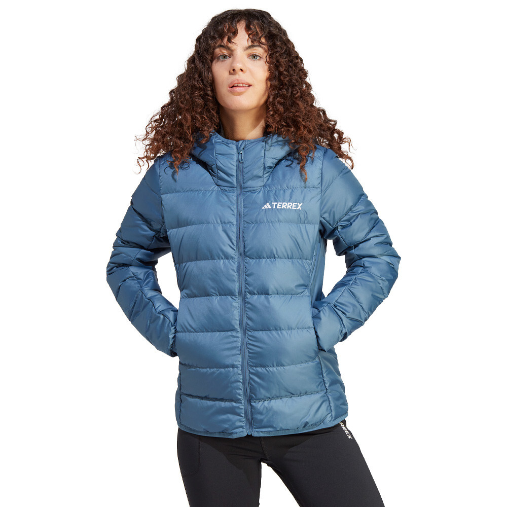 

Куртка adidas Terrex Multi Light Down Hooded, синий