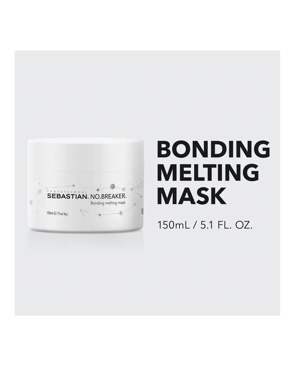 Восстанавливающая профессиональная маска Bonding Melting Mask 150 мл Sebastian Professional — фото 2