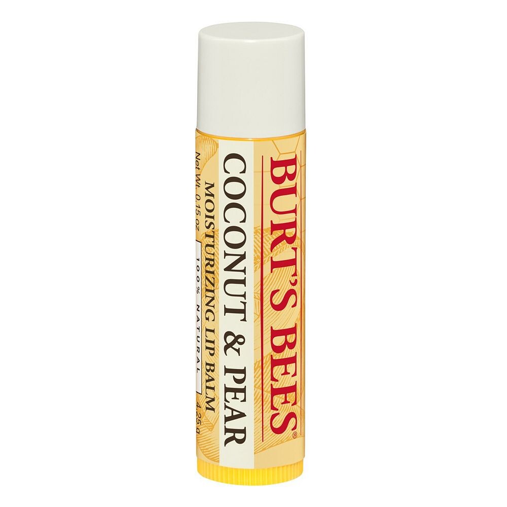 

Бальзам для губ Burt's Bees с кокосом и грушей, желтый