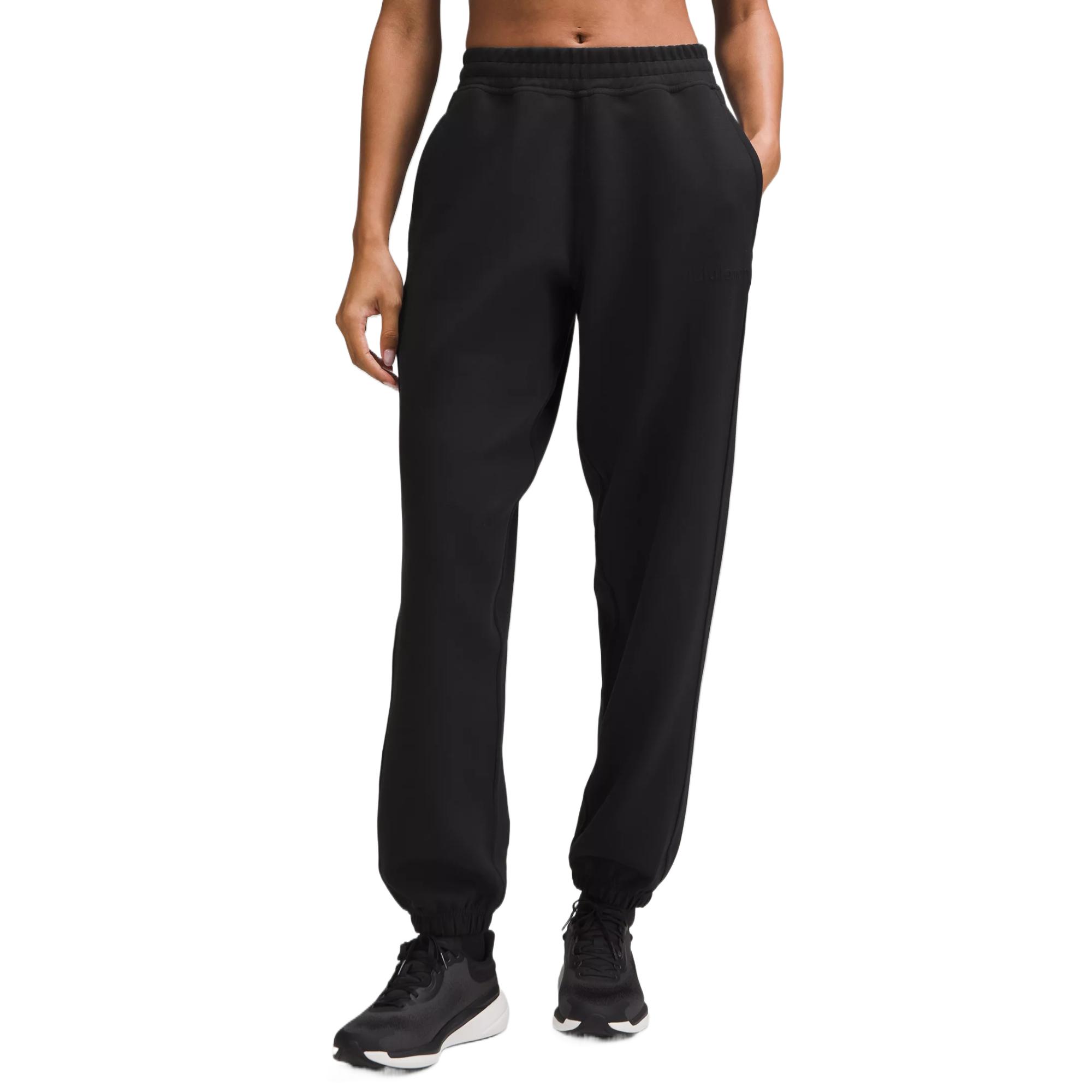 

Спортивные брюки Smooth Spacer Jogger женские Lululemon, черный