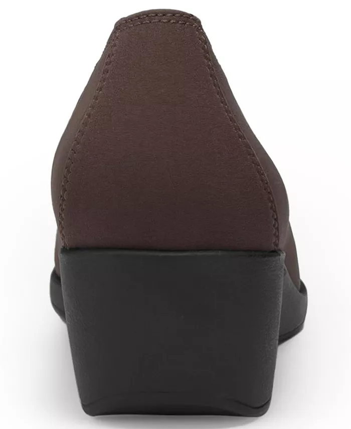 Женские туфли-лодочки Taka Wedge Aerosoles, коричневый — фото 3