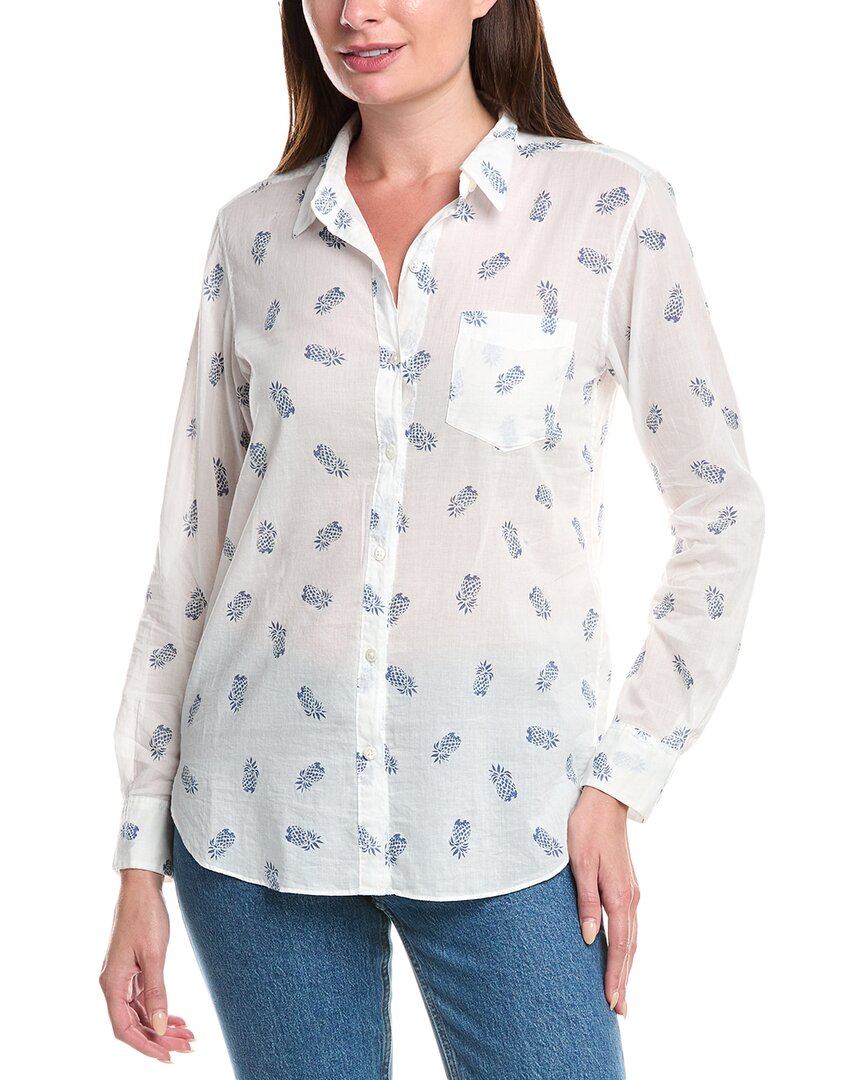 

Рубашка с принтом ананаса G1, белый