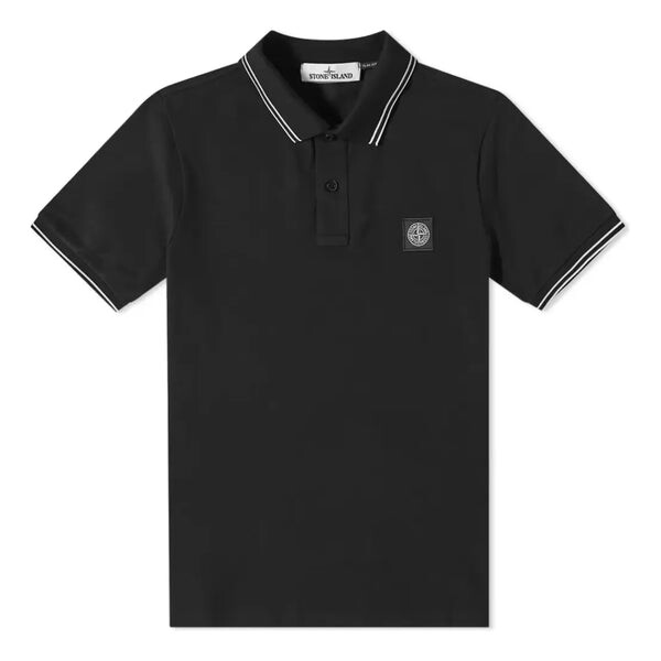 

Рубашка поло polo shirt 'black' Stone Island, черный