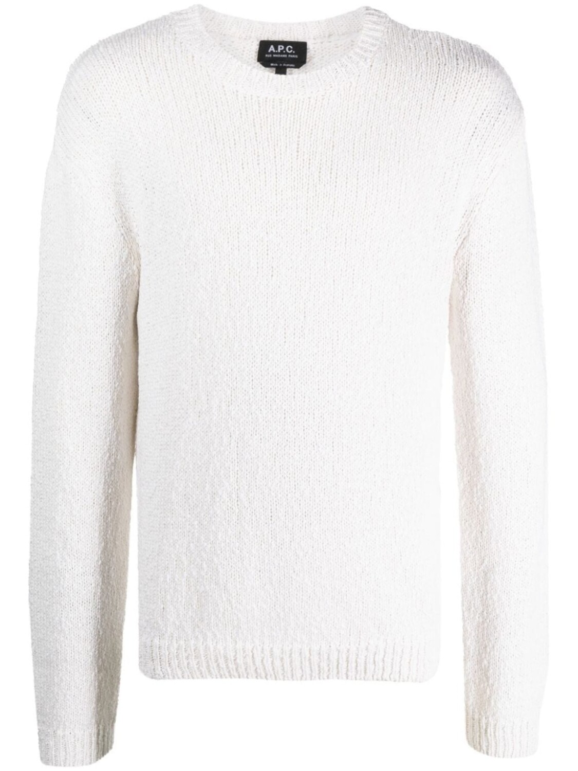 

A.P.C. джемпер с круглым вырезом, белый