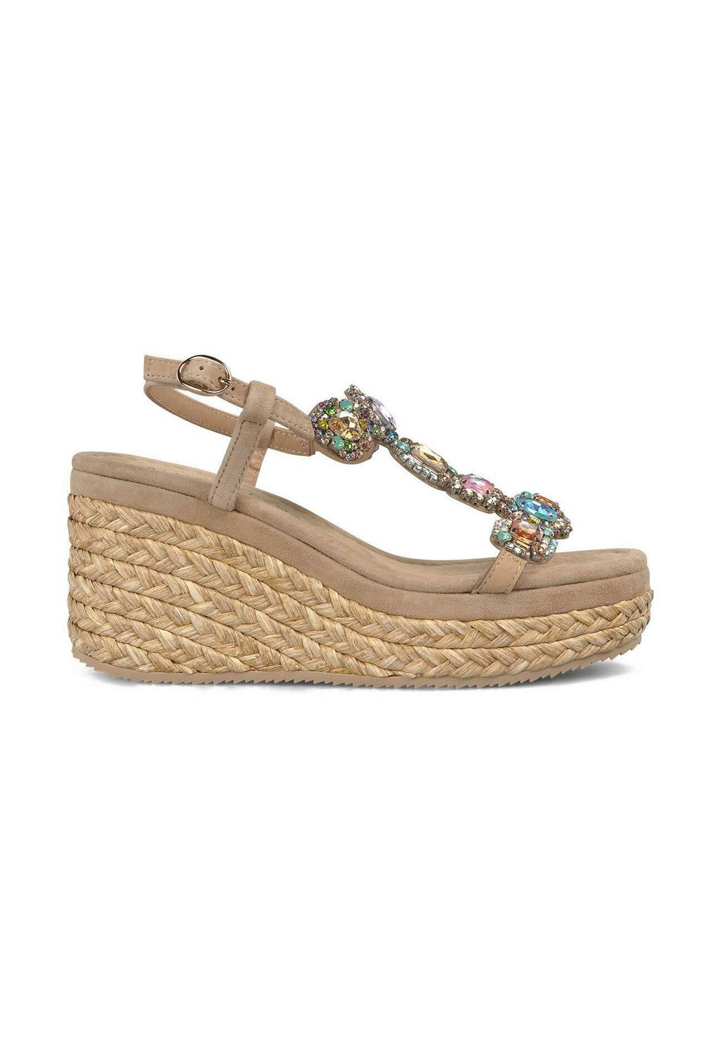 Босоножки на танкетке Espadrilles Alma en Pena, светло-коричневый — фото 2
