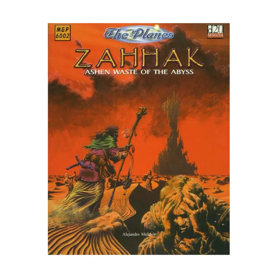 

Planes - Zahhak - Ashen Waste of the Abyss, Other Titles (Mongoose Publishing) (d20), мягкая обложка