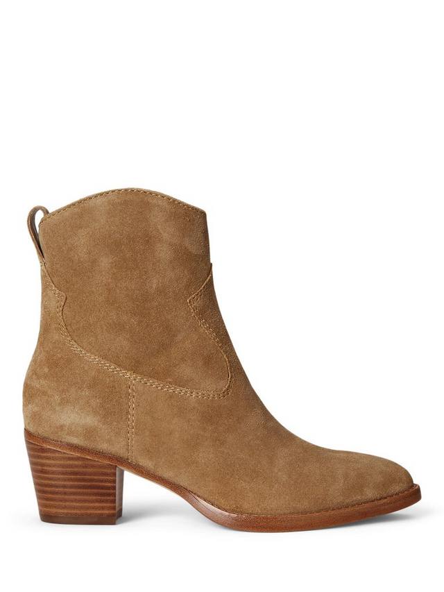 Ботинки из замши Lauren Harpher Ralph Lauren