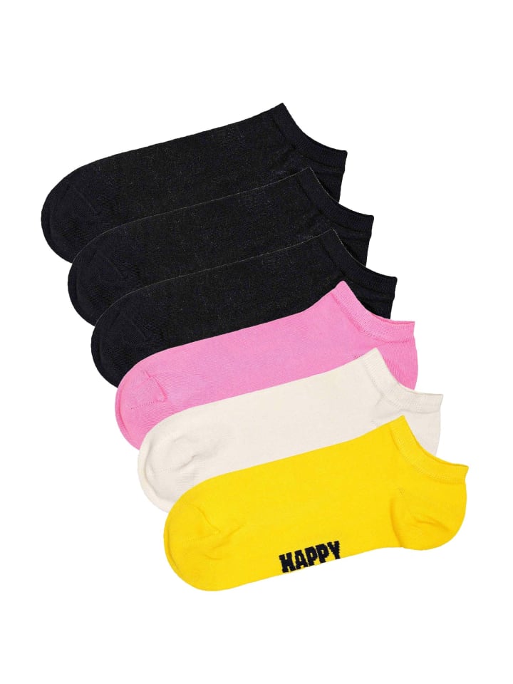 

Носки Happy Socks, цвет schwarz/pink/weiß/gelb