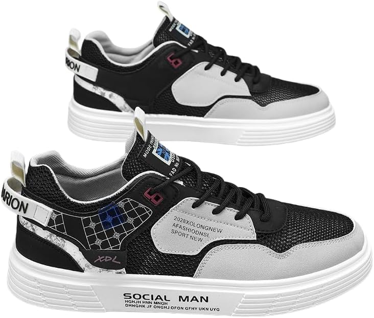 

Мужские сандалии с оберткой на пальцах, дышащие плоские сандалии, пляжные слипоны, повседневные сетчатые сандалии-кроссовки Hchctry, черный