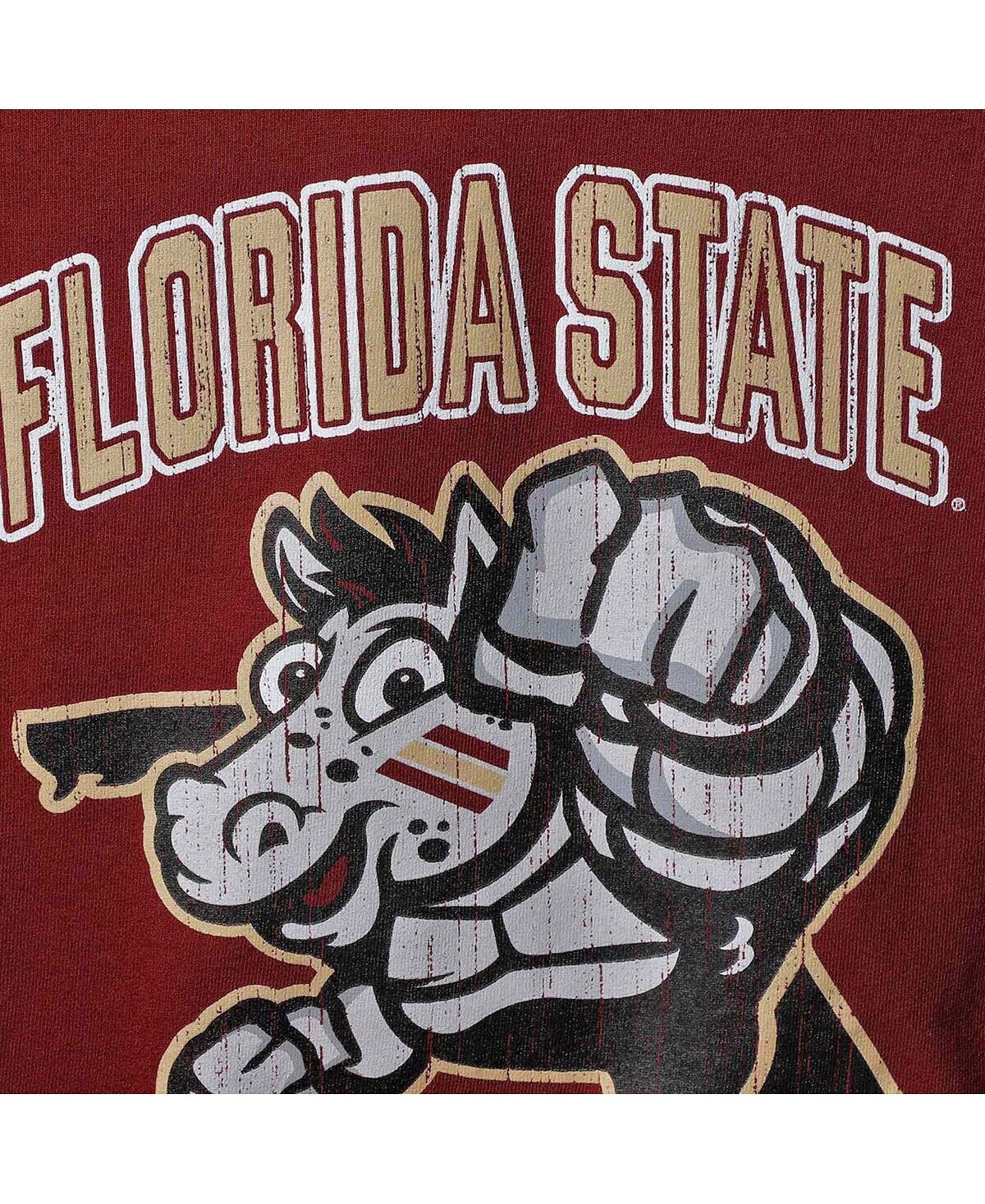 Футболка с сильным талисманом Big Boys Garnet Florida State Seminoles Champion — фото 3