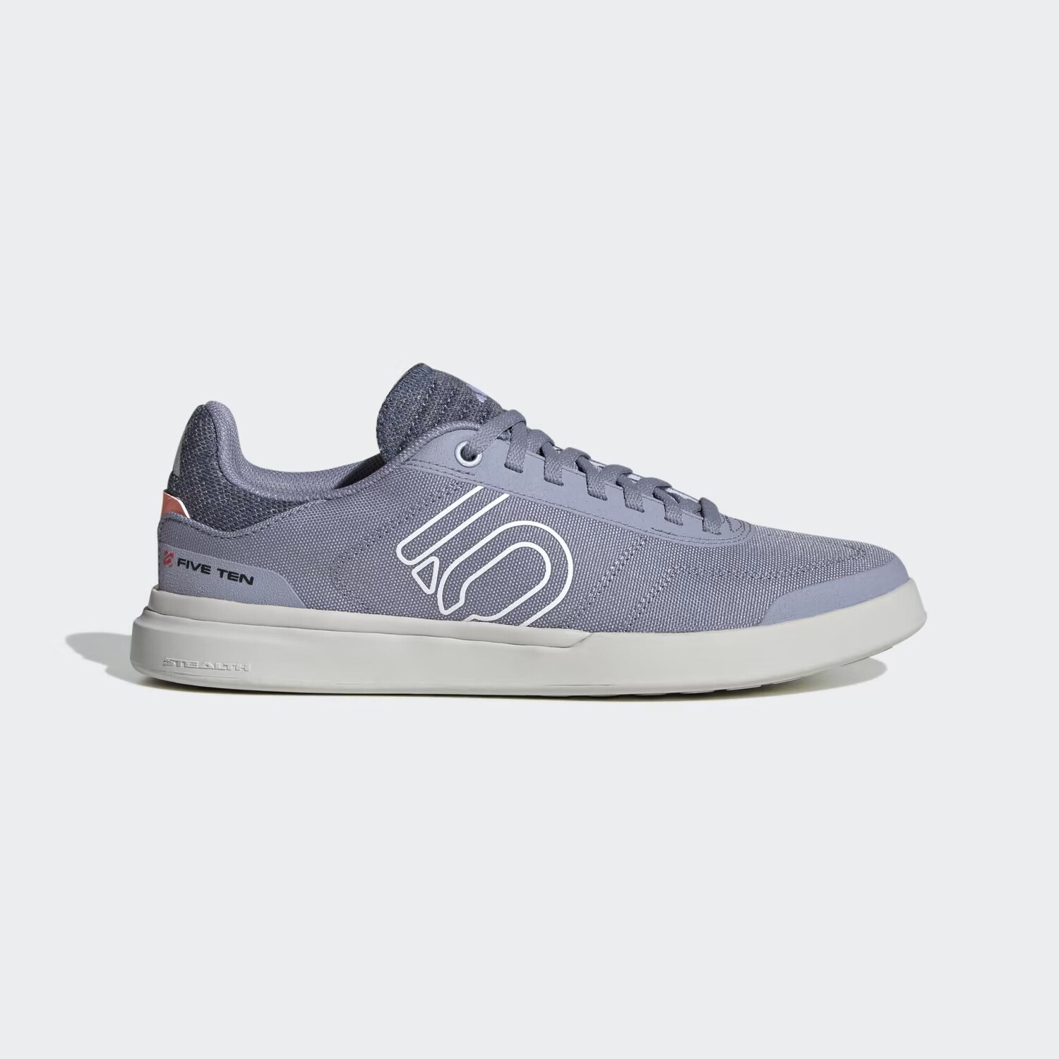 Холщовые кроссовки для горного велосипеда Five Ten Sleuth DLX Adidas, цвет Silver Violet/Cloud White/Coral Fusion
