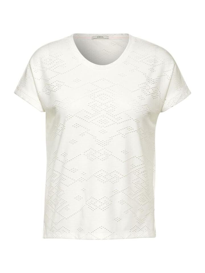 

Футболка Cecil, цвет vanilla white