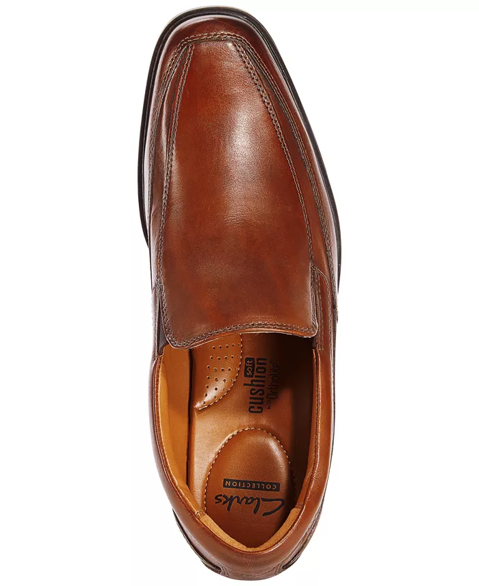 Мужские лоферы Tilden Free Clarks, коричневый — фото 3